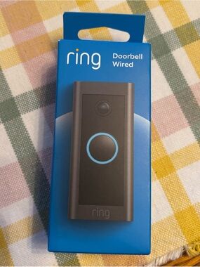 Ring Wired Doorbell in Blue